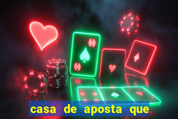 casa de aposta que paga antecipado
